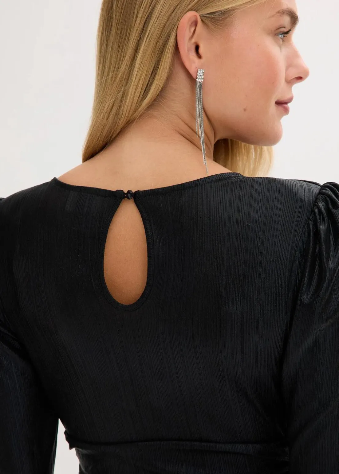 Minikleid mit Glitzer