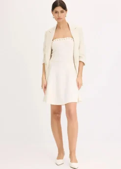 Minikleid mit Kettendetail