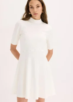 Minikleid mit Nieten