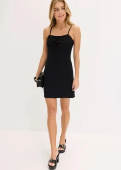 Minikleid mit Samtschleifen