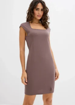 Minikleid mit Schlitz