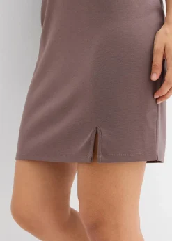 Minikleid mit Schlitz