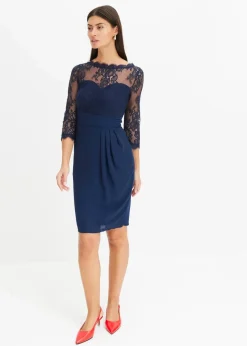 Minikleid mit Spitze