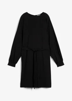 Minikleid mit Struktur aus Viskose-Mix