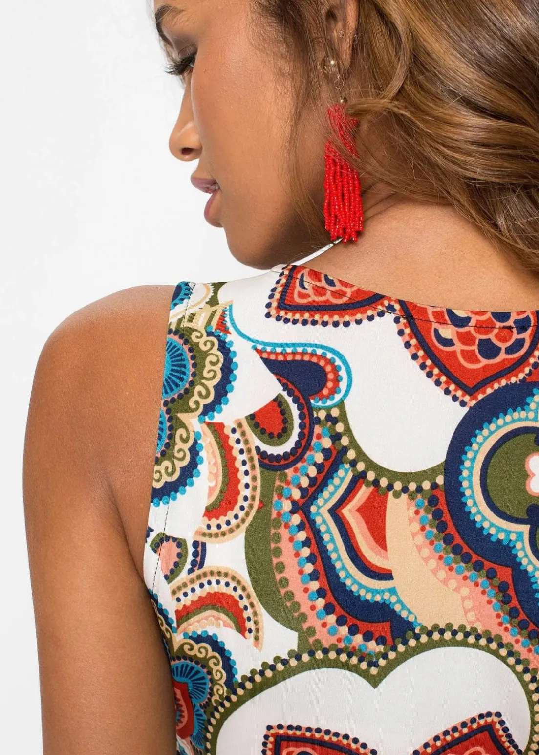 Minikleid mit Volants