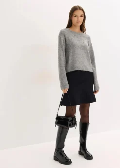 Minirock aus bequemen Punto di Roma