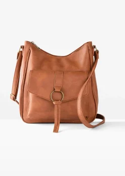 Mittelgroße Umhängetasche mit Schnallendetail