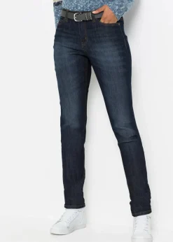 Mom-Jeans Mid Waist, Komfort-Stretch