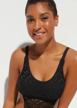Monokini mit Spitze