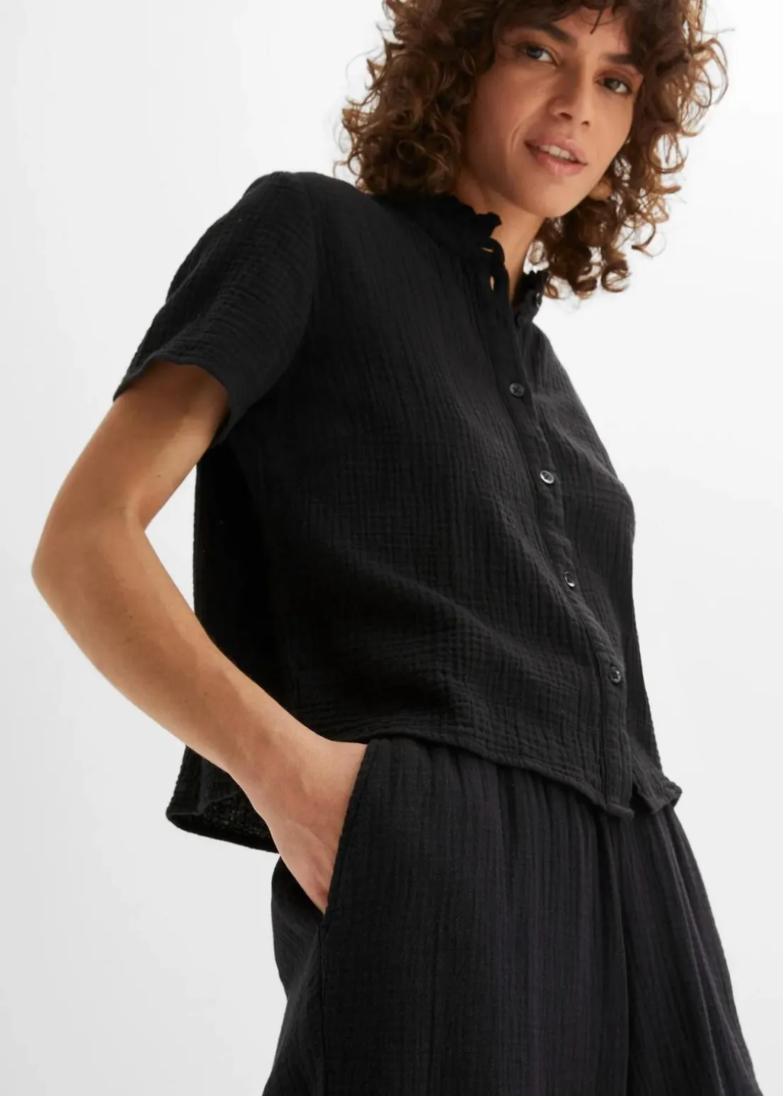 Musselin-Culotte aus Baumwolle