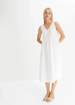 Musselin-Kleid aus reiner Baumwolle