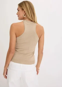 Neckholder Top mit softer Viskose