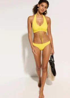 Neckholder-Bikini mit Raffung (2-tlg.Set)
