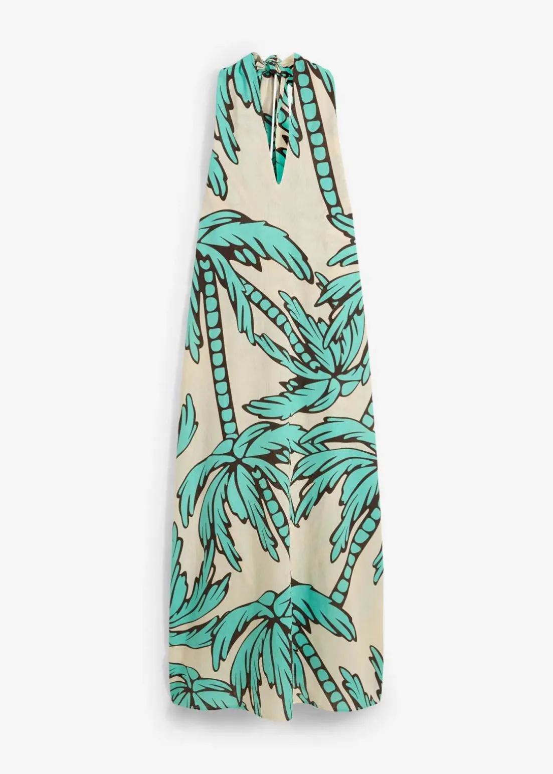 Neckholder-Kleid in A-Linie