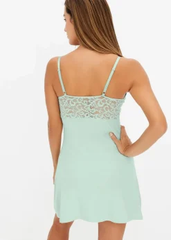 Negligé aus softem Viskose-Mix