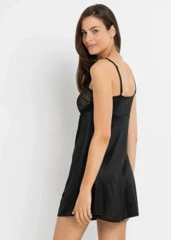 Negligé mit Glanzeffekt