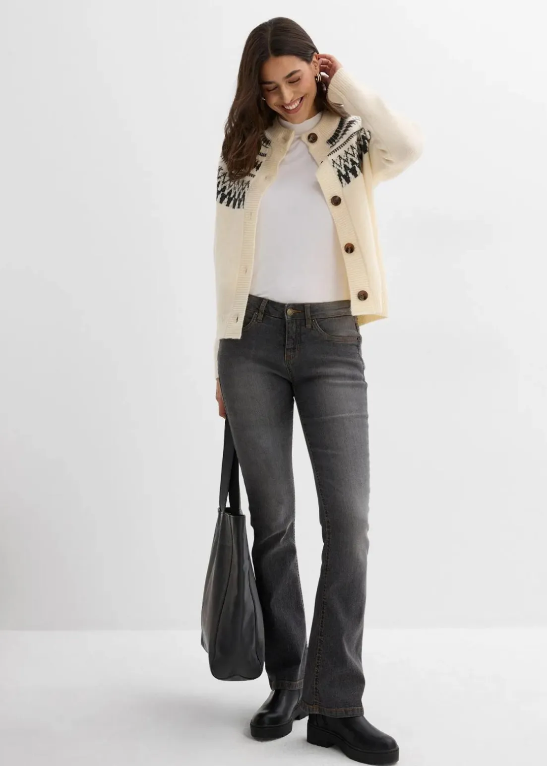 Norweger-Strickjacke