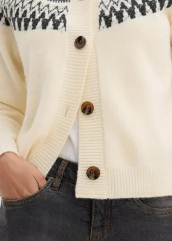 Norweger-Strickjacke