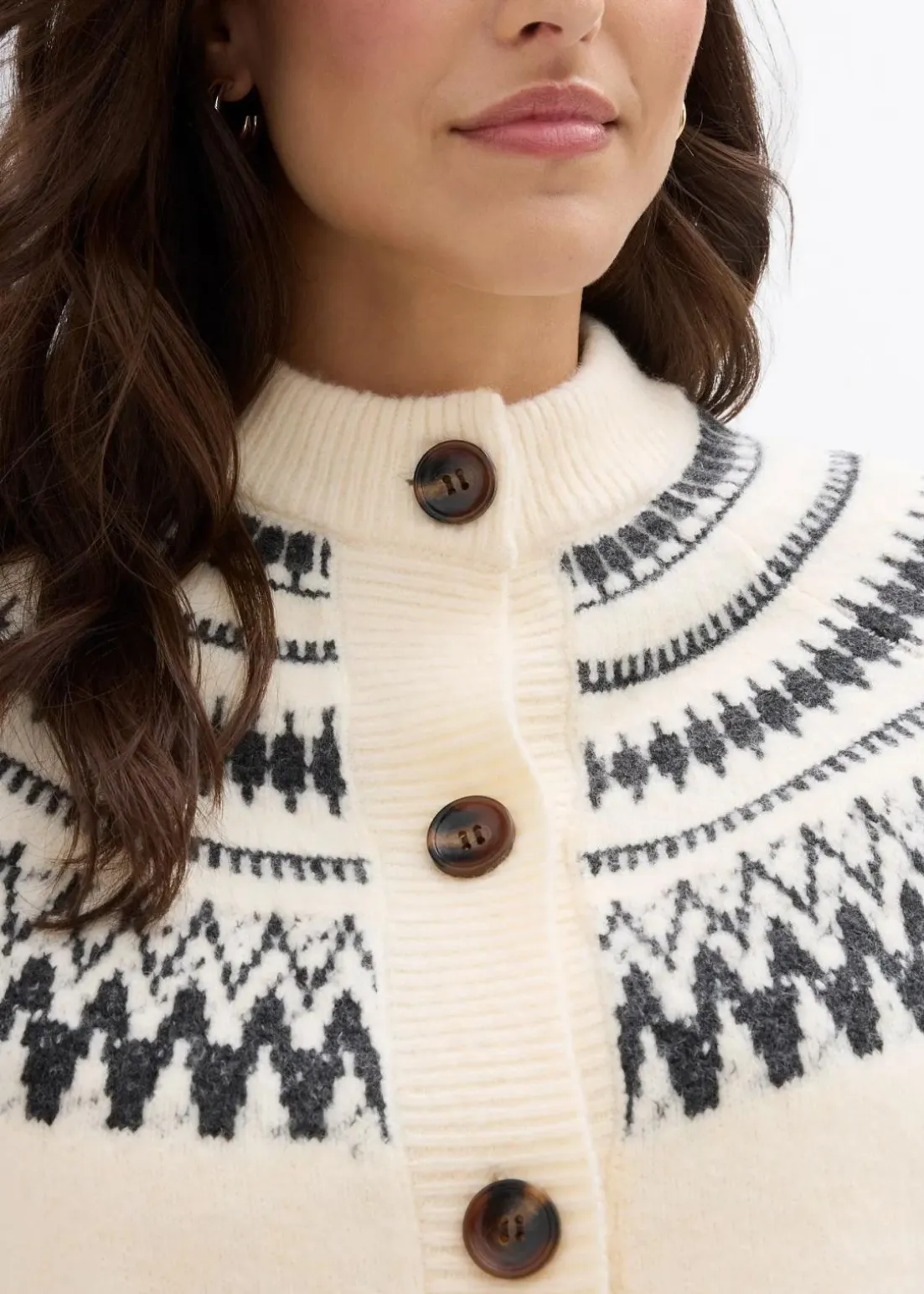 Norweger-Strickjacke