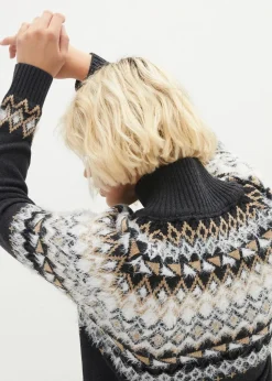 Norweger-Strickkleid