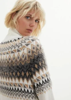 Norweger-Strickkleid