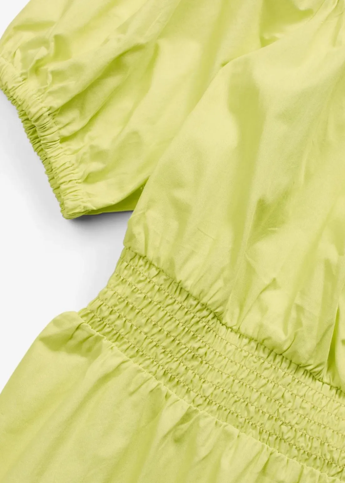 Off-Shoulder-Kleid aus reiner Bio-Baumwolle