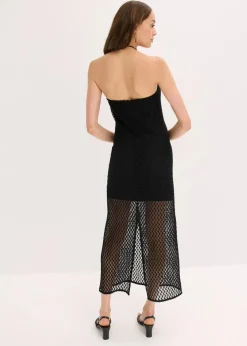 Off-Shoulder-Kleid mit Spitze