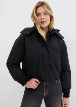 Outdoorjacke, verkürzt, wasserabweisend