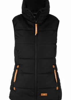 Outdoor-Weste mit Stehkragen