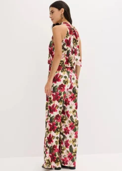 Overall aus glänzendem Satin