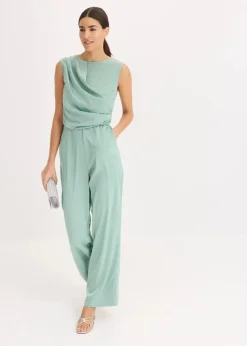 Overall aus glänzendem Satin