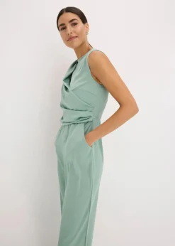 Overall aus glänzendem Satin