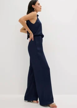 Overall aus strukturiertem Satin