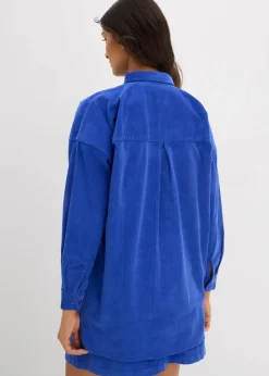 Oversize Cordhemd