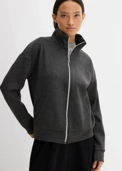 Oversize Jacke aus Viskose-Mix