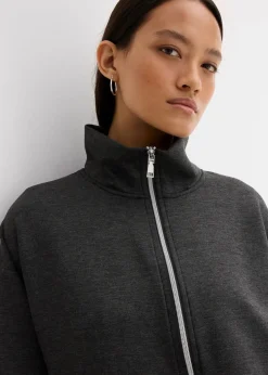 Oversize Jacke aus Viskose-Mix