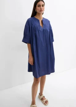 Oversize Kaftan-Kleid aus reiner Bio-Baumwolle