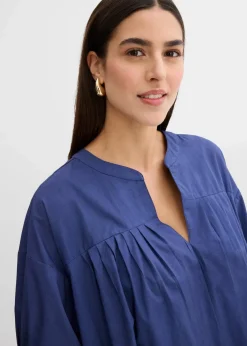 Oversize Kaftan-Kleid aus reiner Bio-Baumwolle