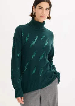 Oversize Pullover aus softem Viskose-Mix