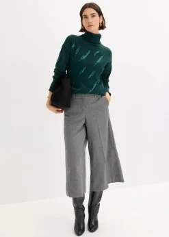 Oversize Pullover aus softem Viskose-Mix