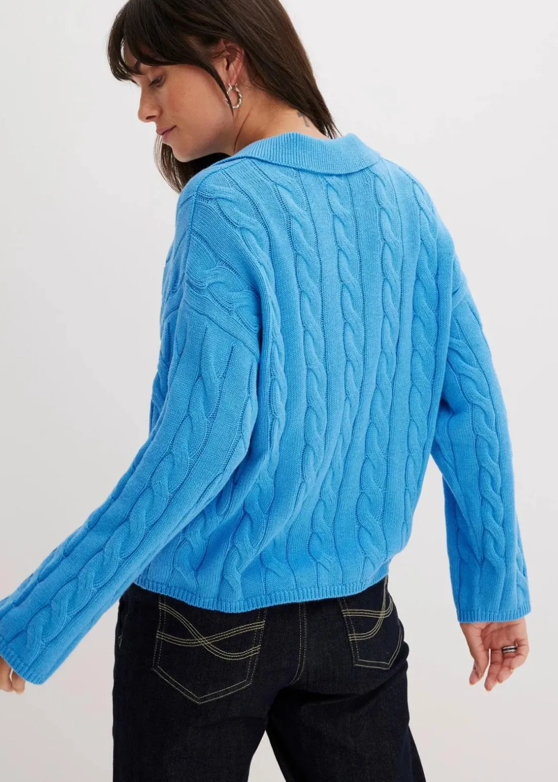 Oversize Pullover aus weichem Kaschmir-Mix