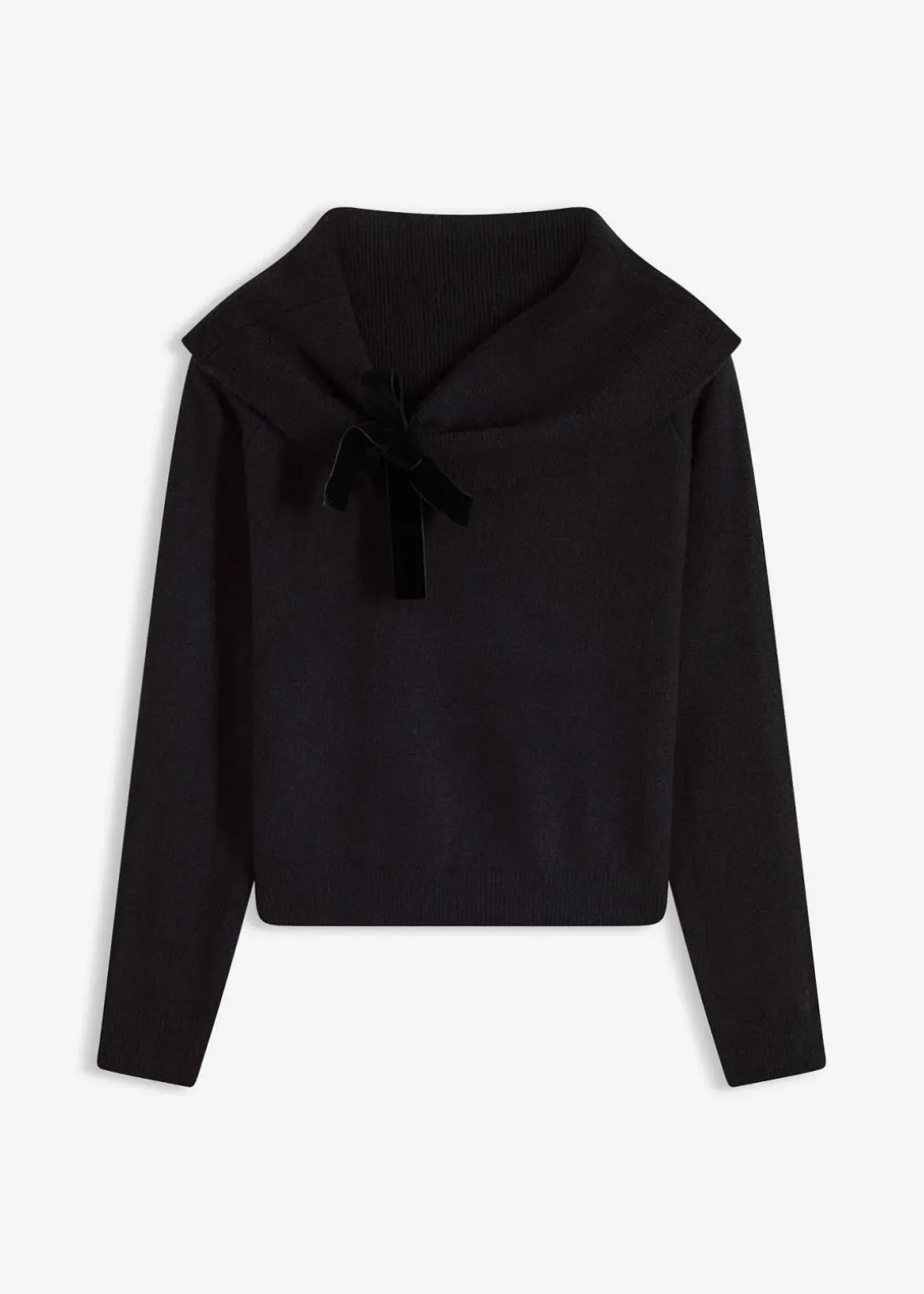 Oversize Pullover mit Camrenausschnitt