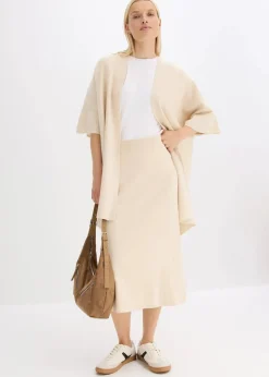 Oversize Strick-Cape