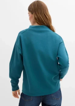 Oversize Sweatshirt aus weichem Scuba