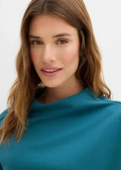 Oversize Sweatshirt aus weichem Scuba