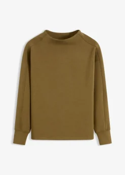 Oversize Sweatshirt aus weichem Scuba