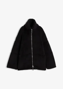 Oversize Teddy-Fleece Jacke