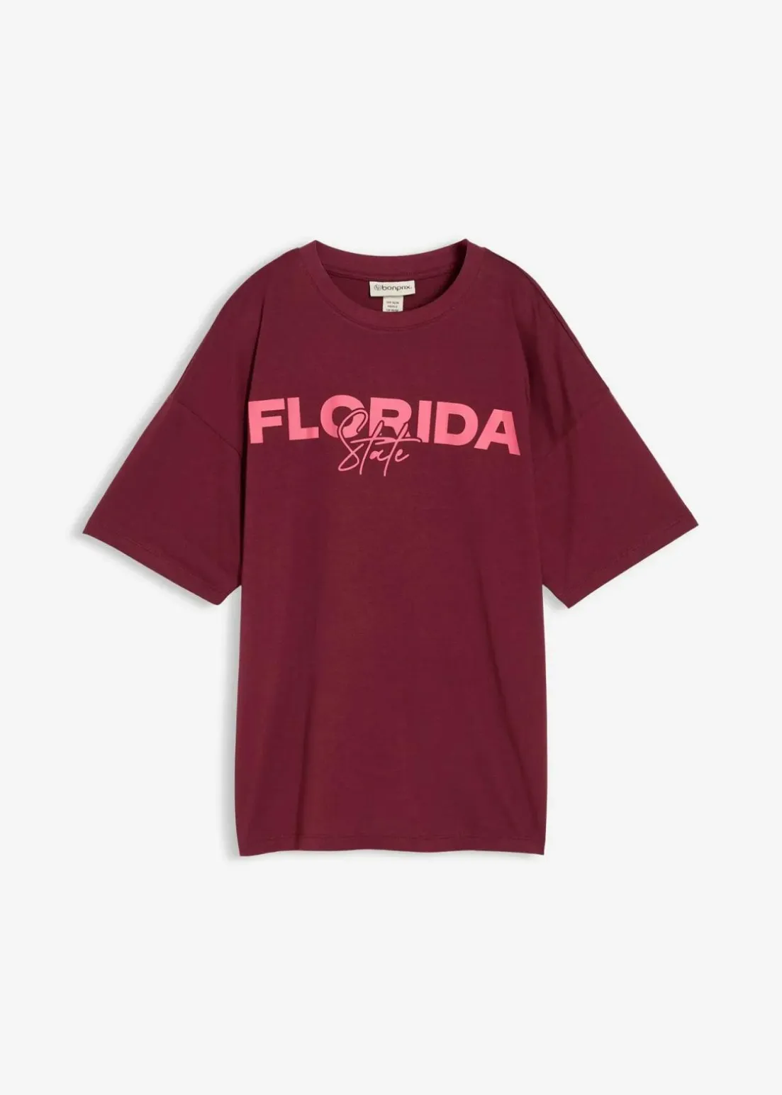 Oversize T-Shirt aus reiner Bio-Baumwolle