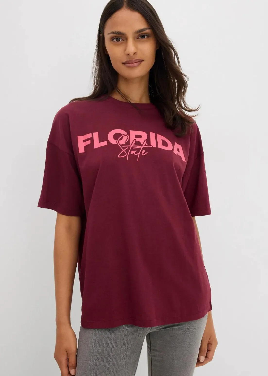 Oversize T-Shirt aus reiner Bio-Baumwolle