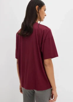 Oversize T-Shirt aus reiner Bio-Baumwolle